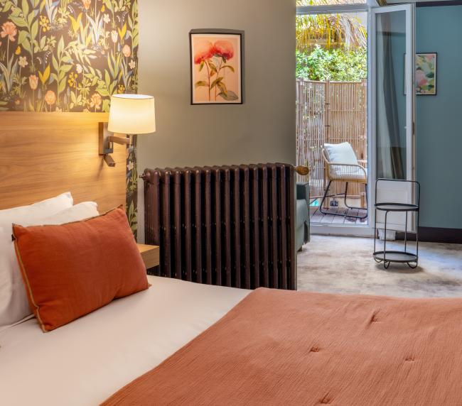 Hôtel de France - Executive Balcony room near restaurants and bars