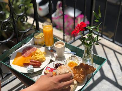 Hôtel de France Nice - Frühstück im Freien - Hotel in der Nähe von Seminaren, Kongressen