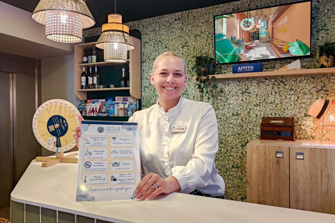 Hôtel de France Nice - great Receptionists