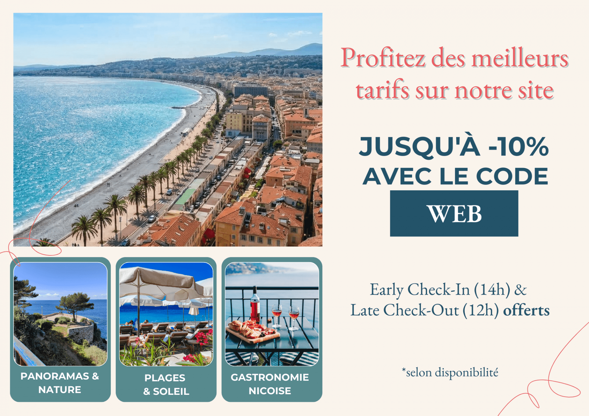 Hôtel de France Nice - Hiver 2025