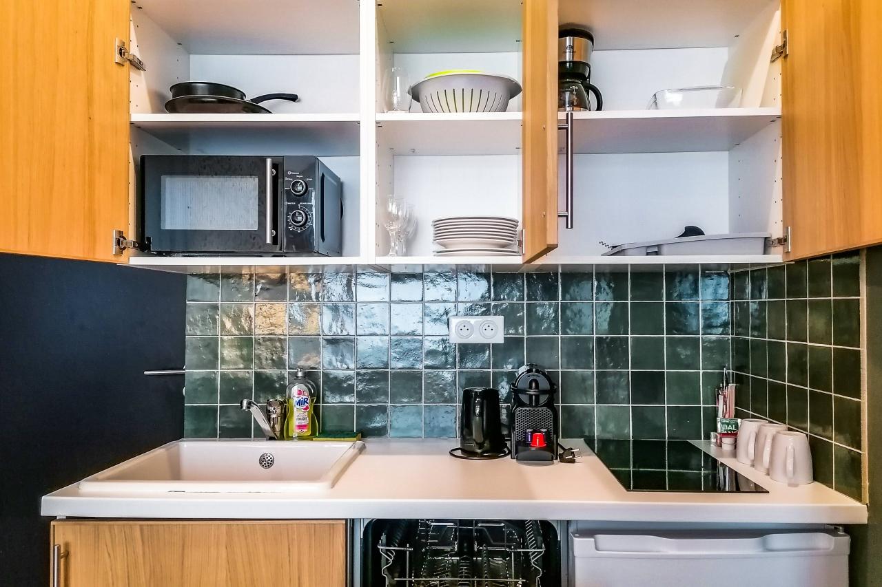 Hôtel de France Nice - studio avec kitchenette/cuisine