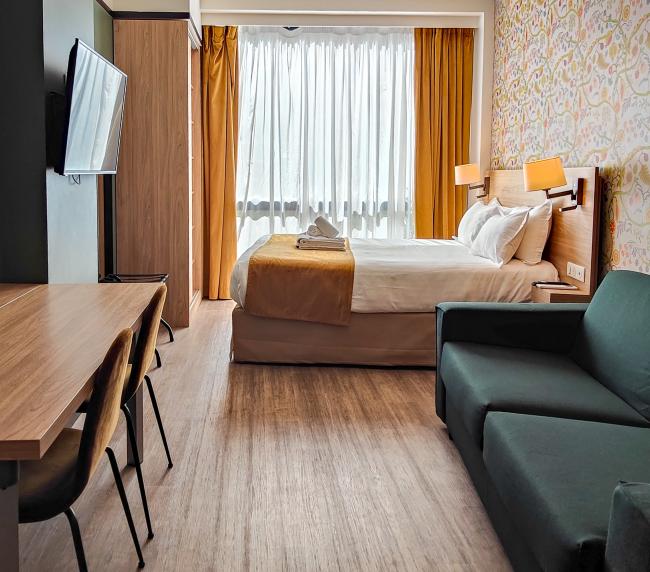 Hôtel de France, un hôtel AMMI - Studio Exécutive pour 4 personnes avec kitchenette